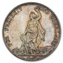 1872 Switzerland Zurich Shooting Thaler 5 Francs MS-65 PCGS 1872 Switzerland Zurich Shooting Thaler 5 Francs MS-65 PCGS